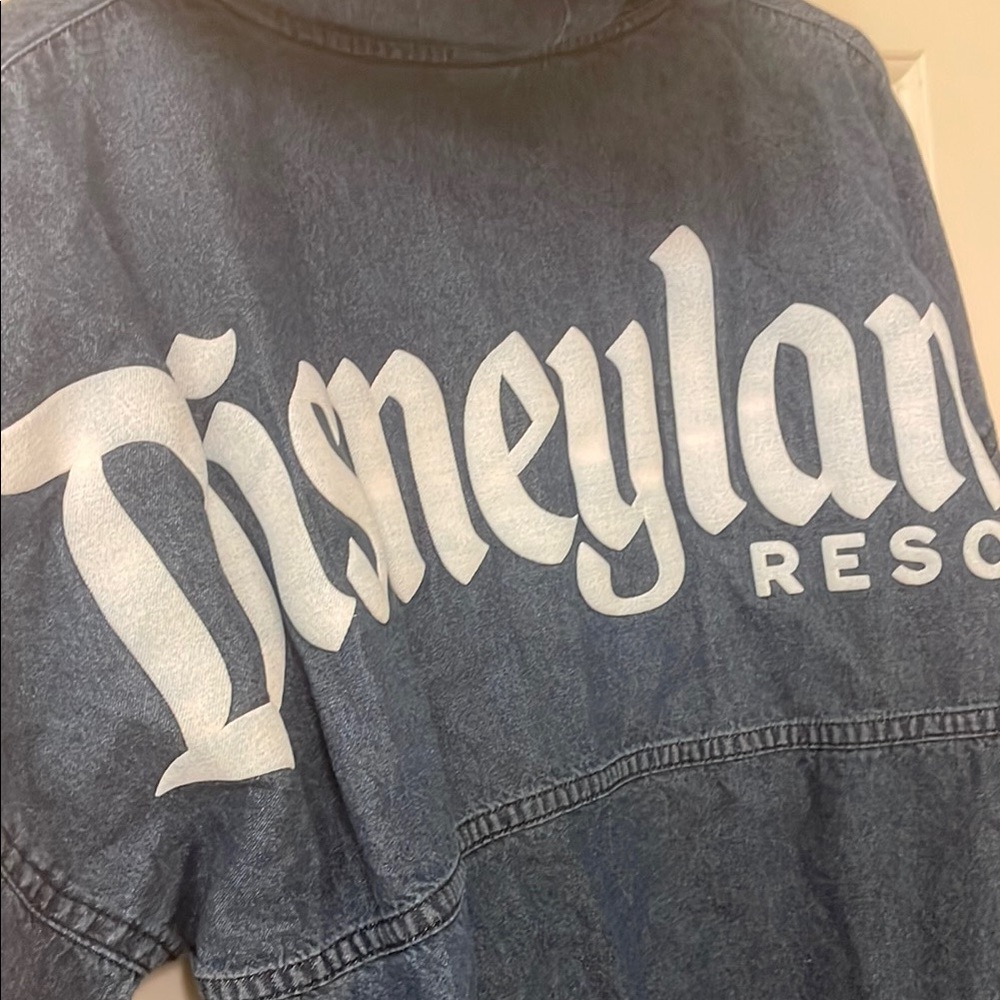 Disney Denim Hooded Spirit Jersey - Picture 5 of 5
